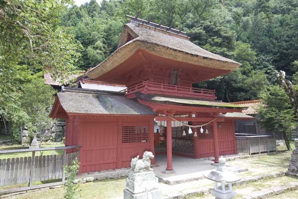 鷲原八幡宮楼門の画像