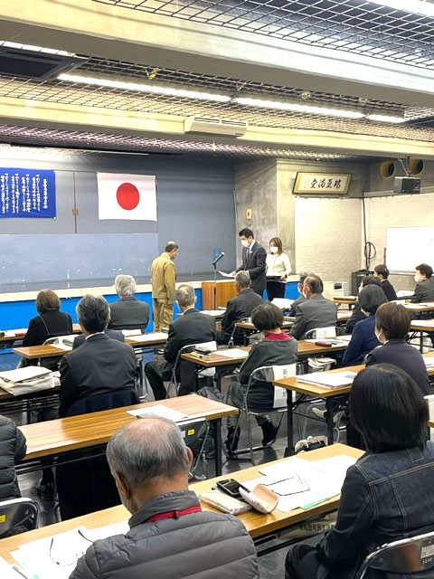 津和野町民生児童委員協議会臨時総会