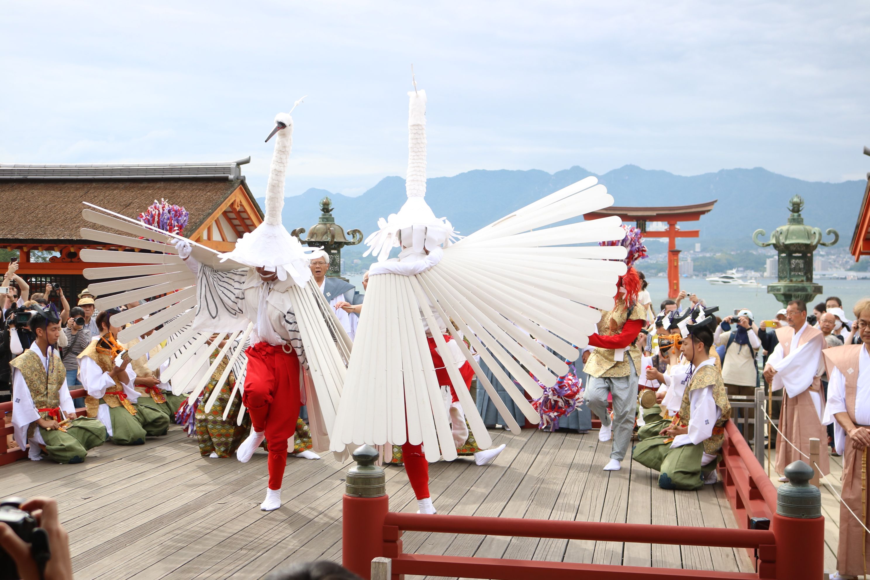 厳島神社高舞台