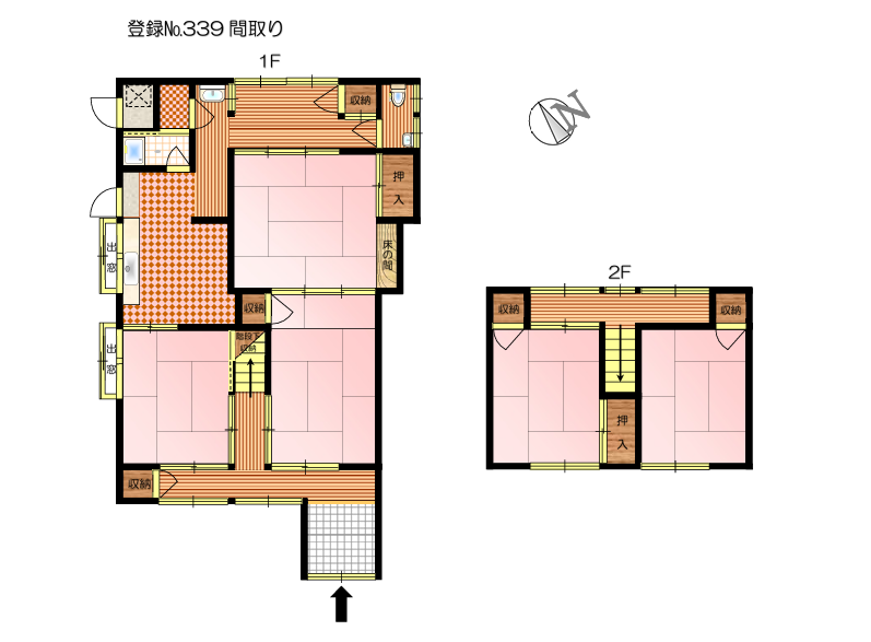 登録番号339間取り